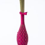 Fuseau de lavande satin - Fuchsia