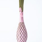 Fuseau de lavande satin - Rose clair