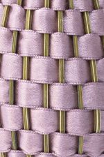 Fuseau de lavande satin - Vieux rose – Image 2