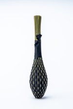 Lavender wand black silk