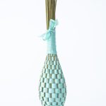 Fuseau de lavande satin - Bleu turquoise